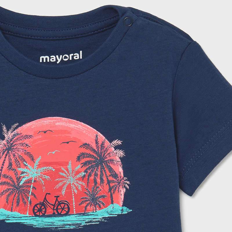 Mayoral erkek bebek 2 li t-shırt set 1015