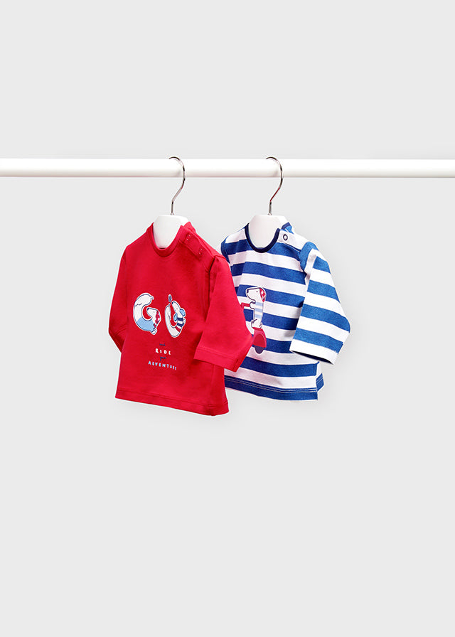 Mayoral erkek bebek yazlık 2v li tişört set 1096