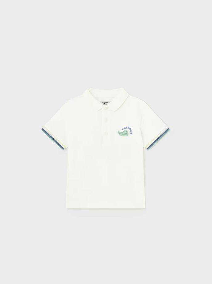 Mayorasl erkek bebek polo yaka tişört 1106