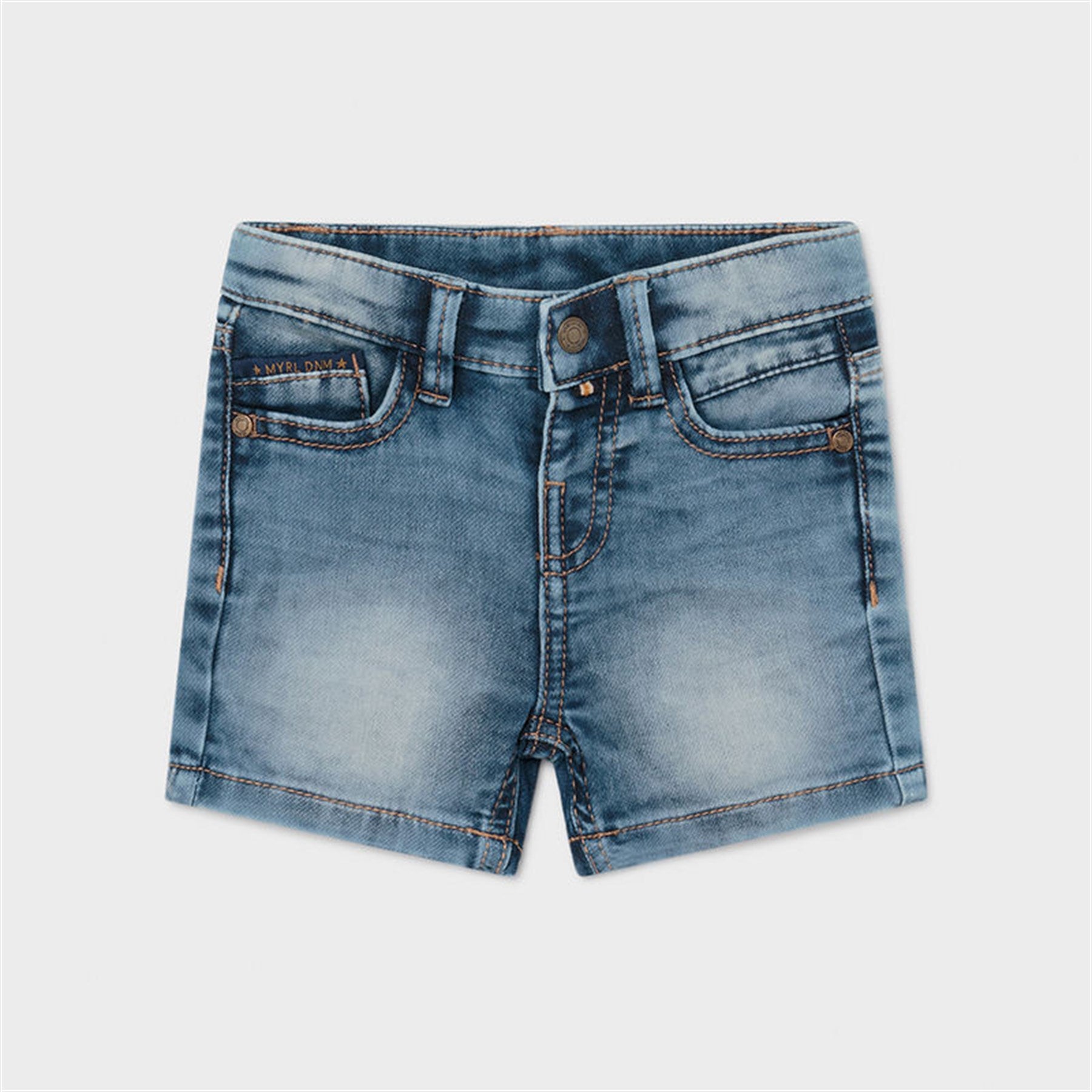 Mayoral erkek bebek denim şort 1241
