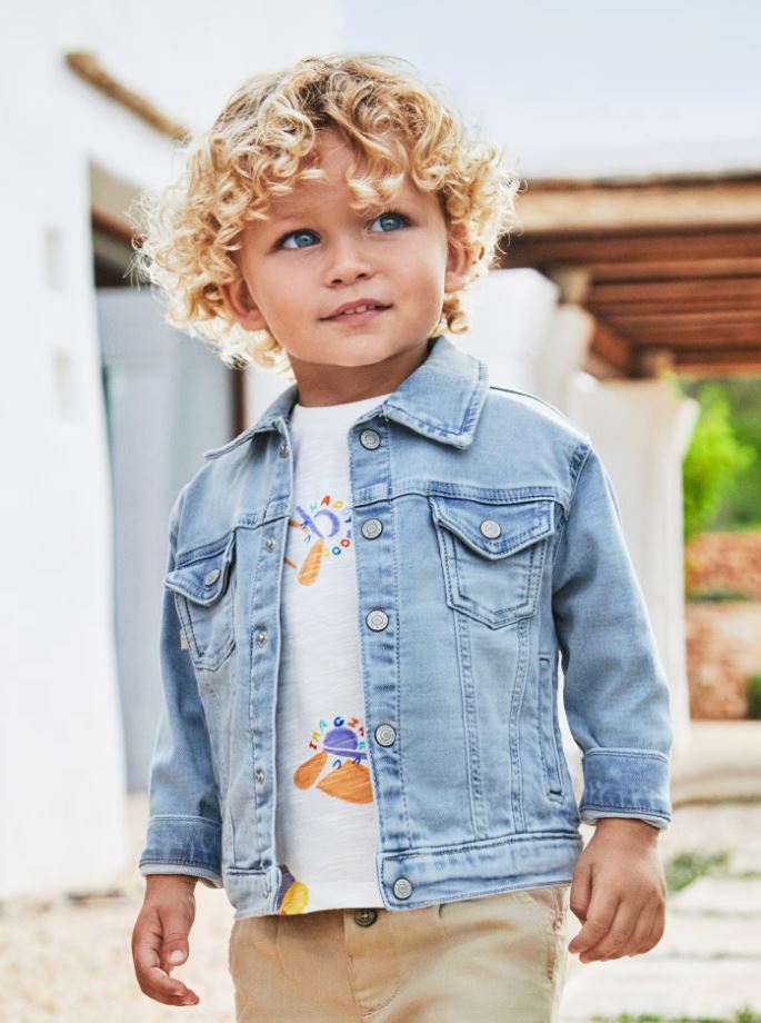 Mayoral erkek bebek denim çeket 1446