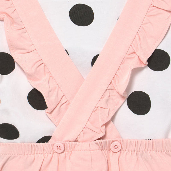 Mayoral kız bebek uzun tulum tişört 2 li set 1619