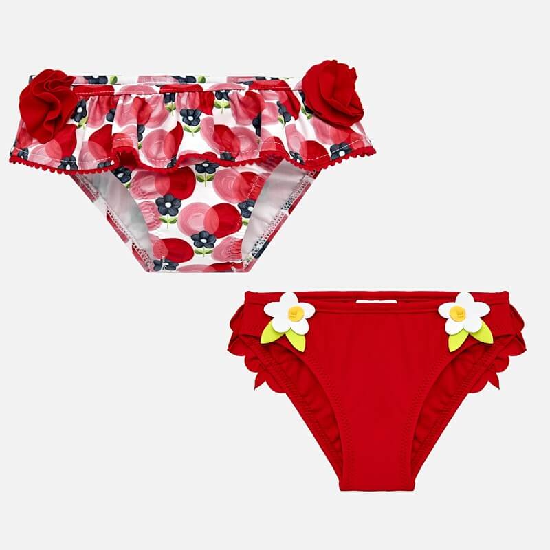 Mayoral kız bebek çiçekli bikini altı 1638