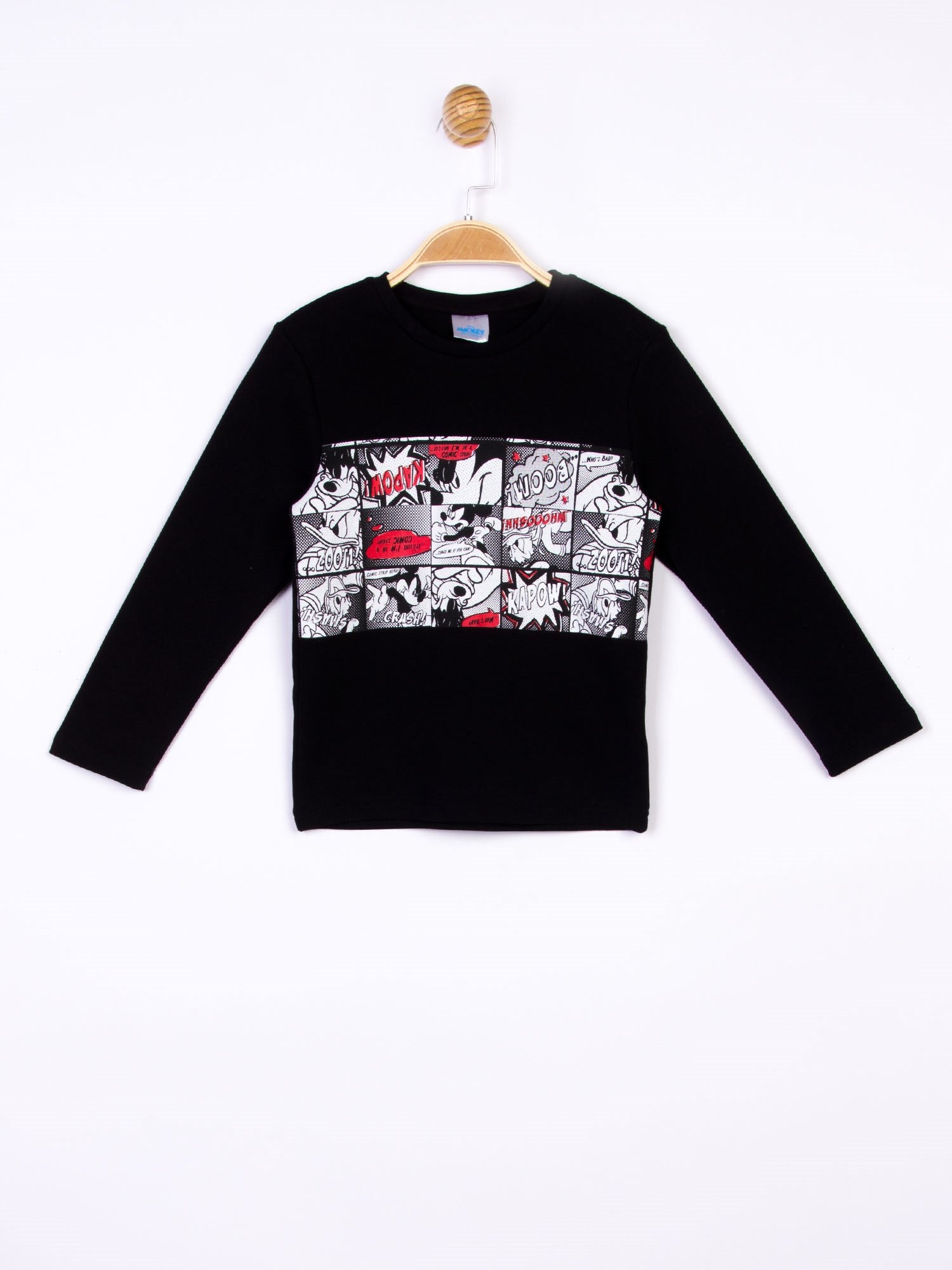 Mickey Mouse Lisanslı Uzun Kol Tişört 18356