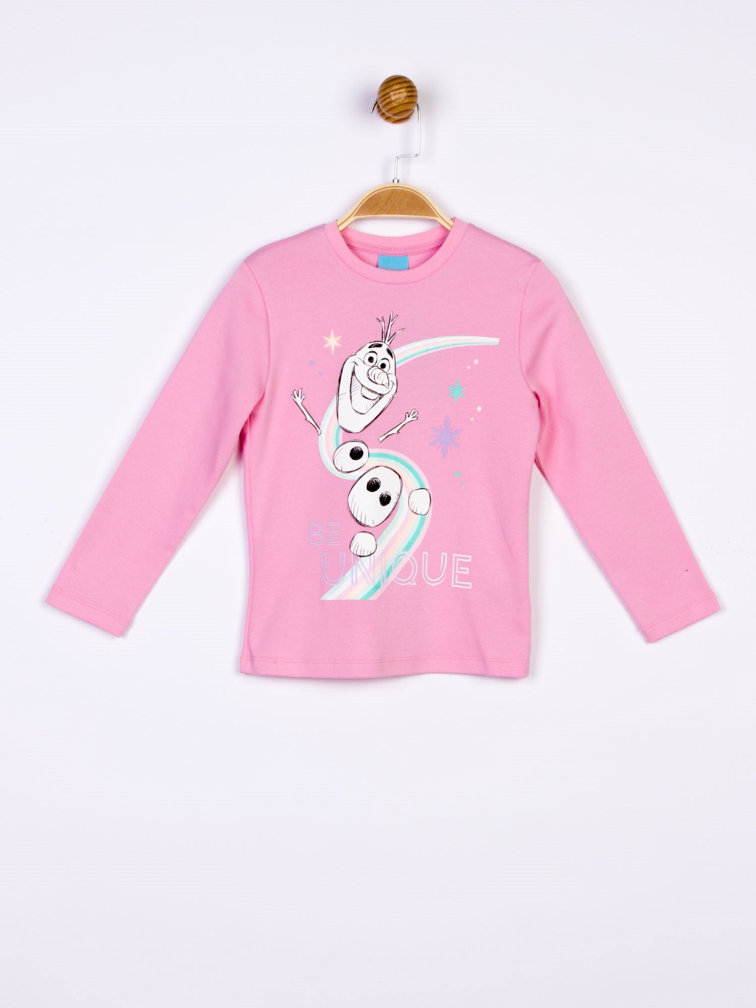 Frozen Lisanslı Uzun Kol Çocuk Tişört 18422