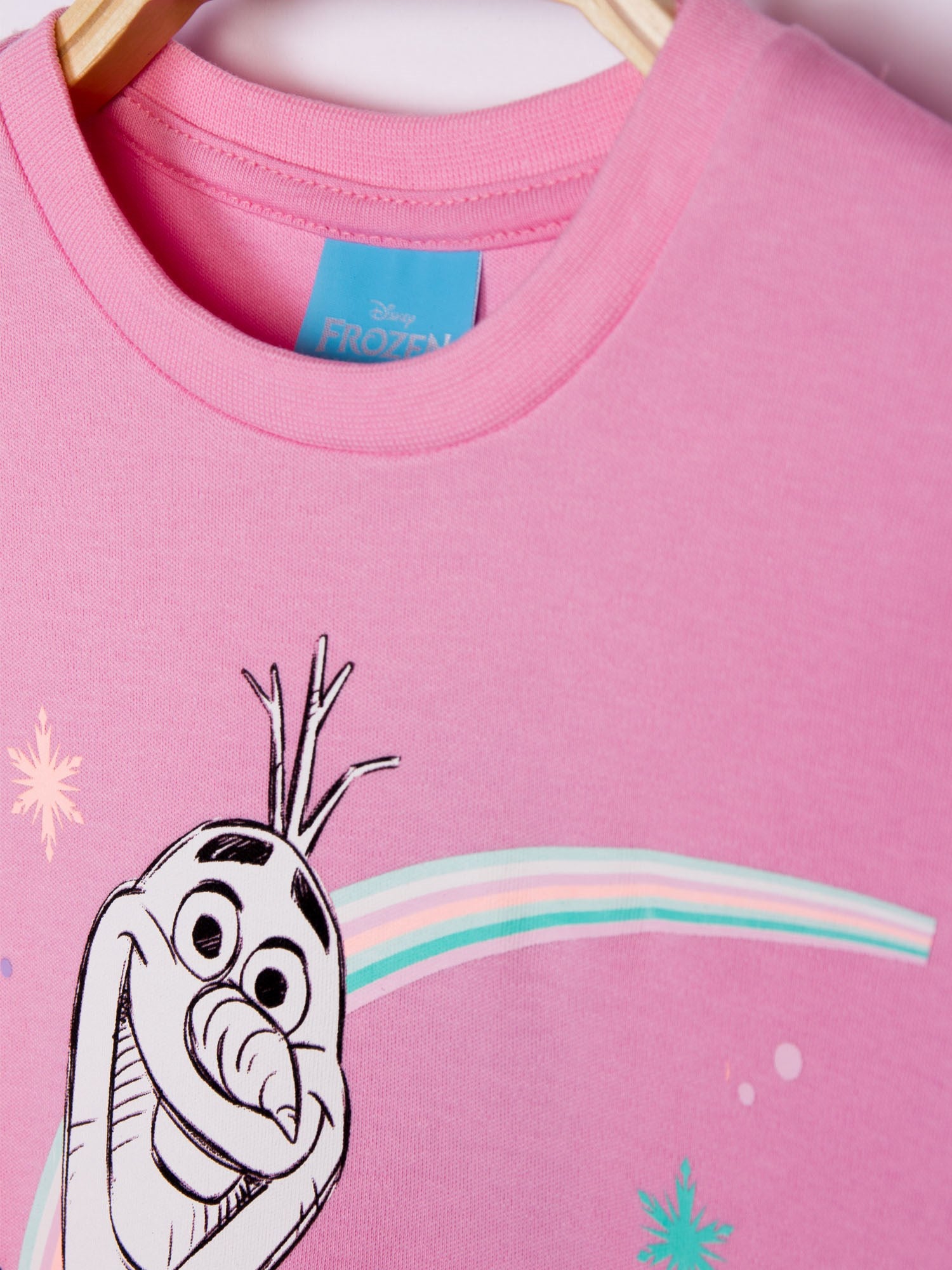 Frozen Lisanslı Uzun Kol Çocuk Tişört 18422