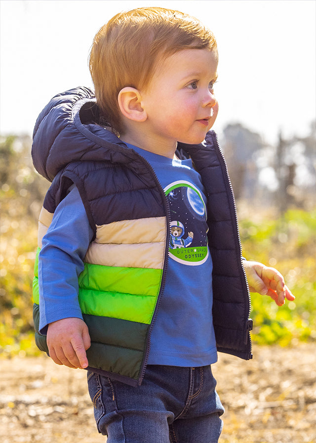 Mayoral erkek bebek uzun kol uzay tişört 2077