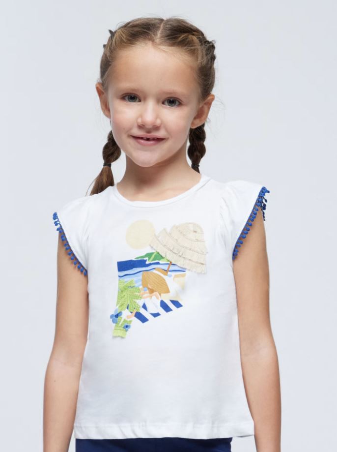 Mayoral kız çocuk yazlık tişört 3096
