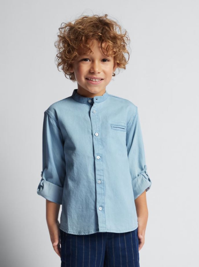 Mayoral Erkek Çocuk denim gömlek 3125