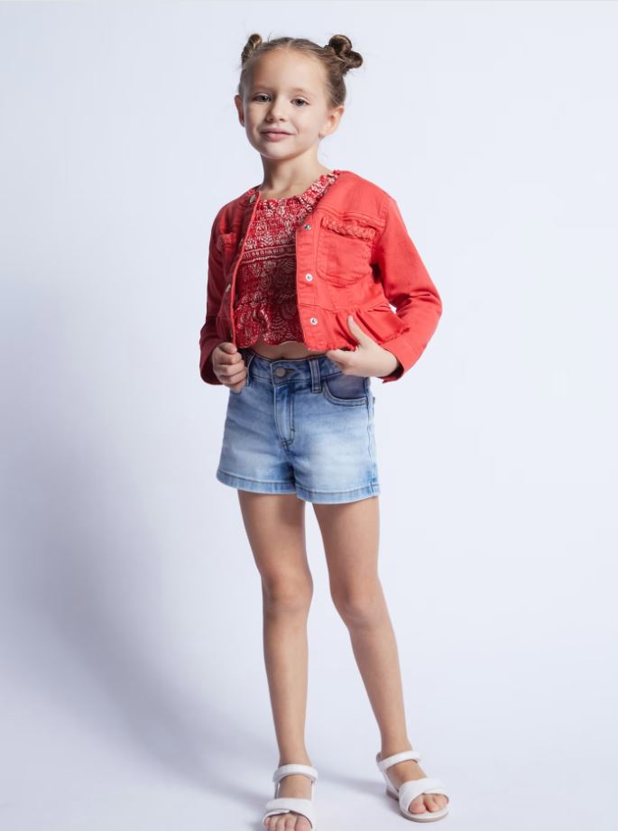 Mayoral Kız Çocuk Gabardin Ceket 3473