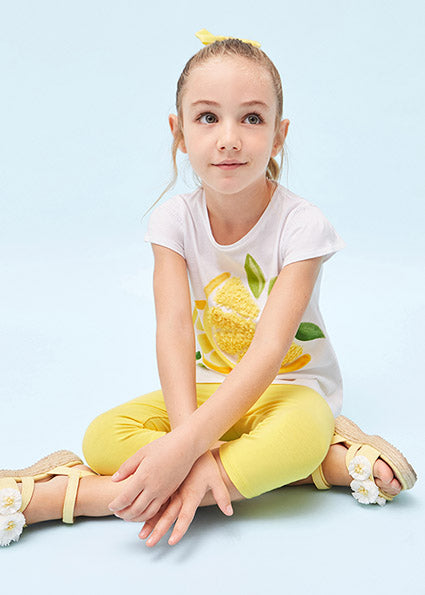 Mayoral Kız Çocuk Yazlık Tişört tayt 2 Li Set 3784