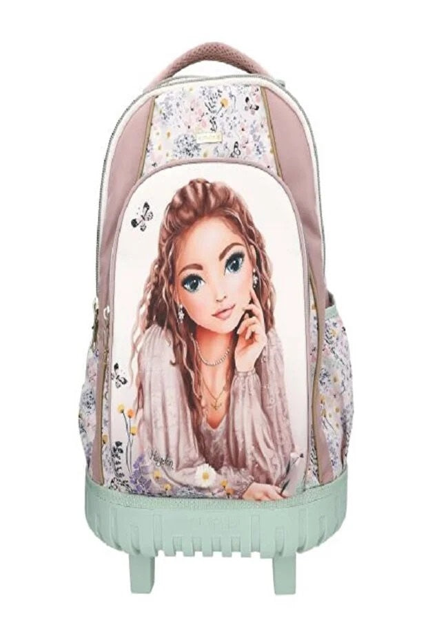Top Model kız çocuk çekçekli tekerlekli sırt çantası 413305