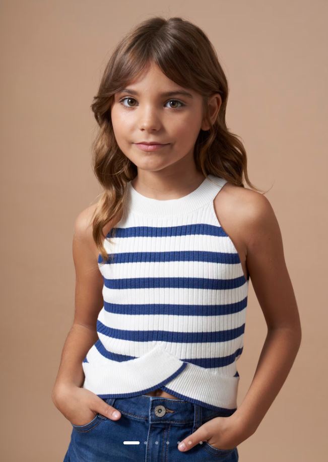 Mayoral Kız Halter Yaka Örme Bluz 6023