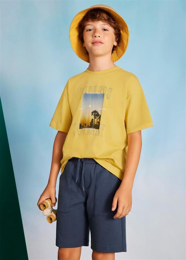 Mayoral erkek çocuk yazlık tişört şort 2 li set 6679