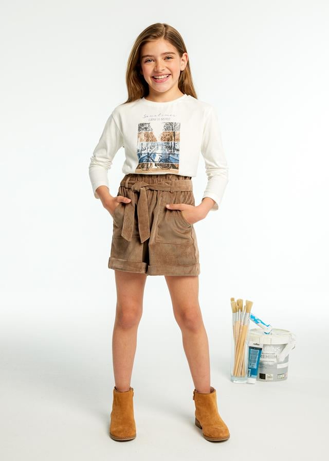 Mayoral kız çocuk uzun kol tişört 7009