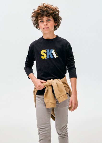 Mayoral erkek çocuk uzun kol 2 li tişört 7062