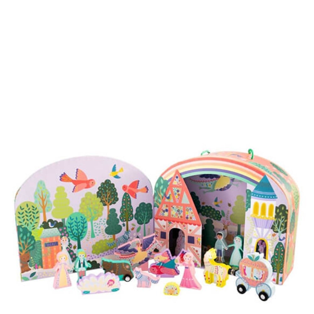 FLOSS & ROCK Ahşap Figürlü Oyun Kutuları