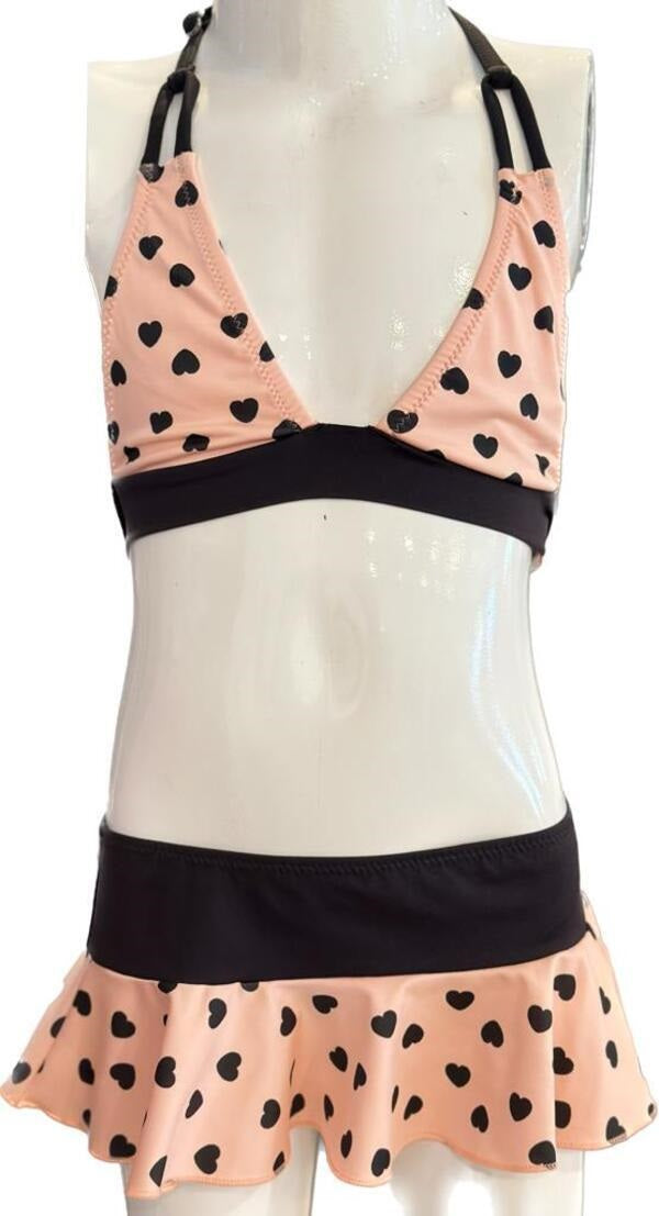 Kom kız çocuk minnie etekli bikini