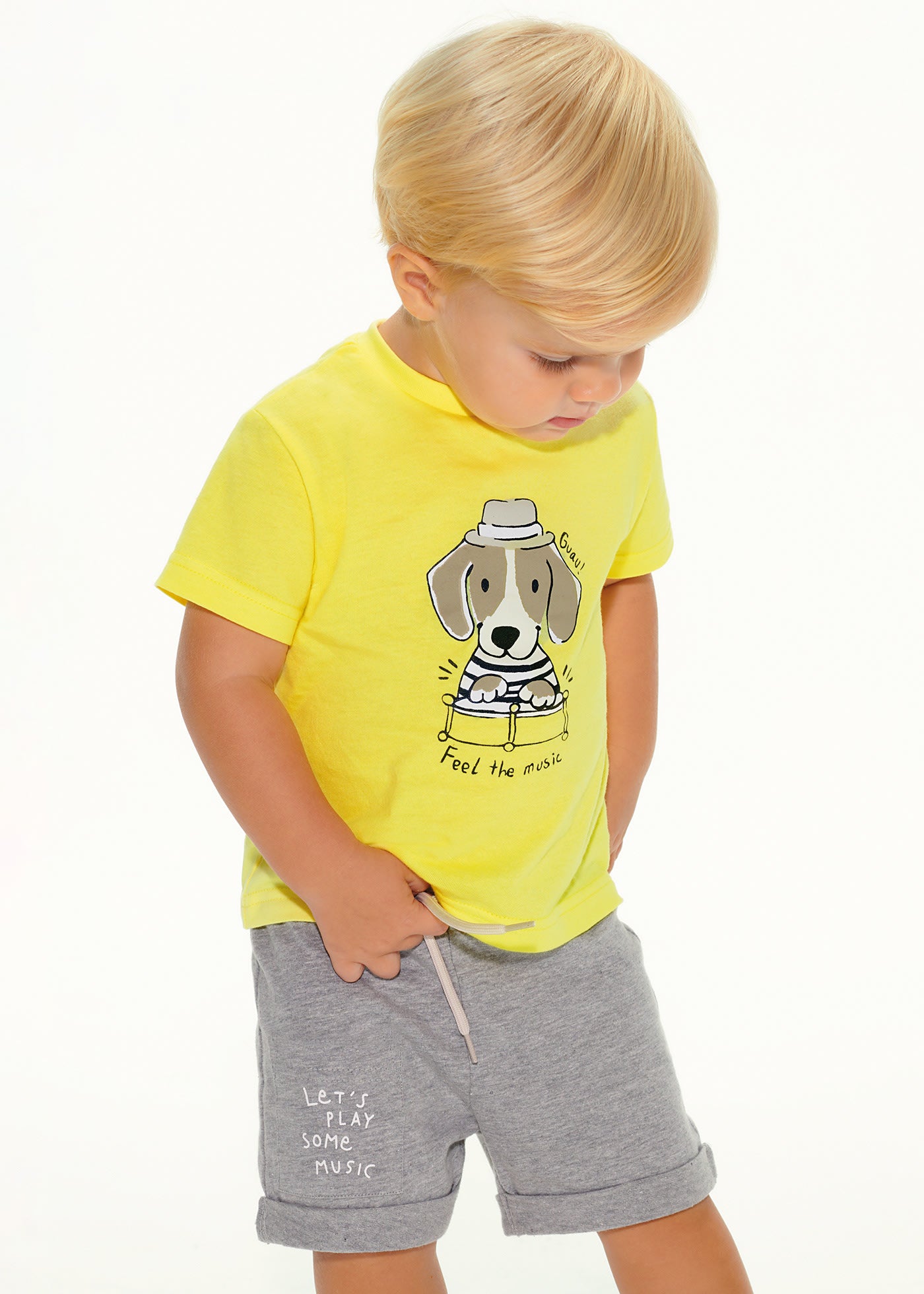 Mayoral erkek bebek tişört şort 3 lü set 1644