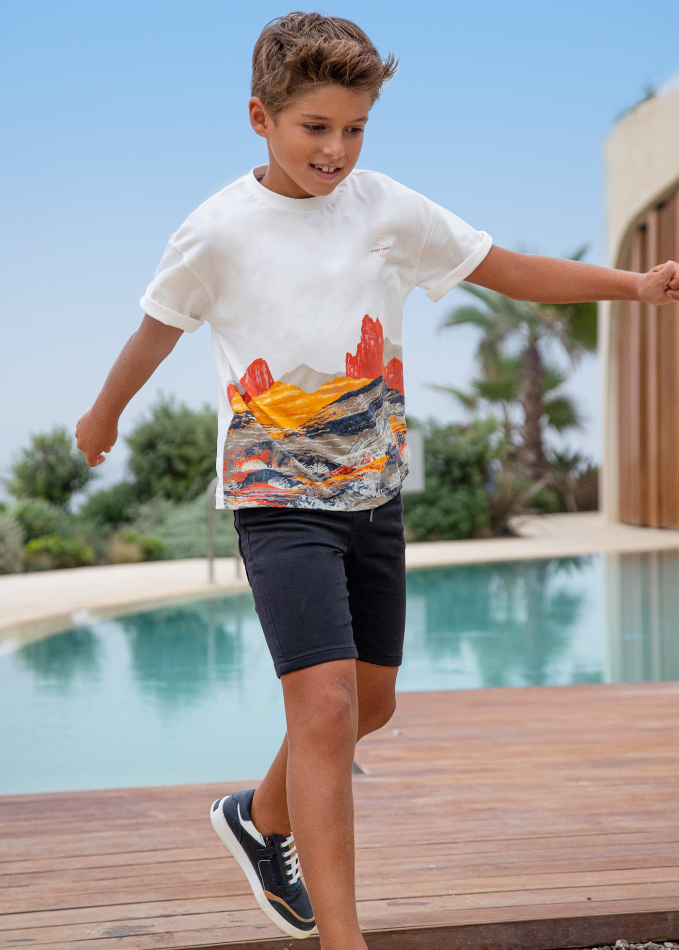 Mayoral erkek çocuk yazlık denim bermuda 6253