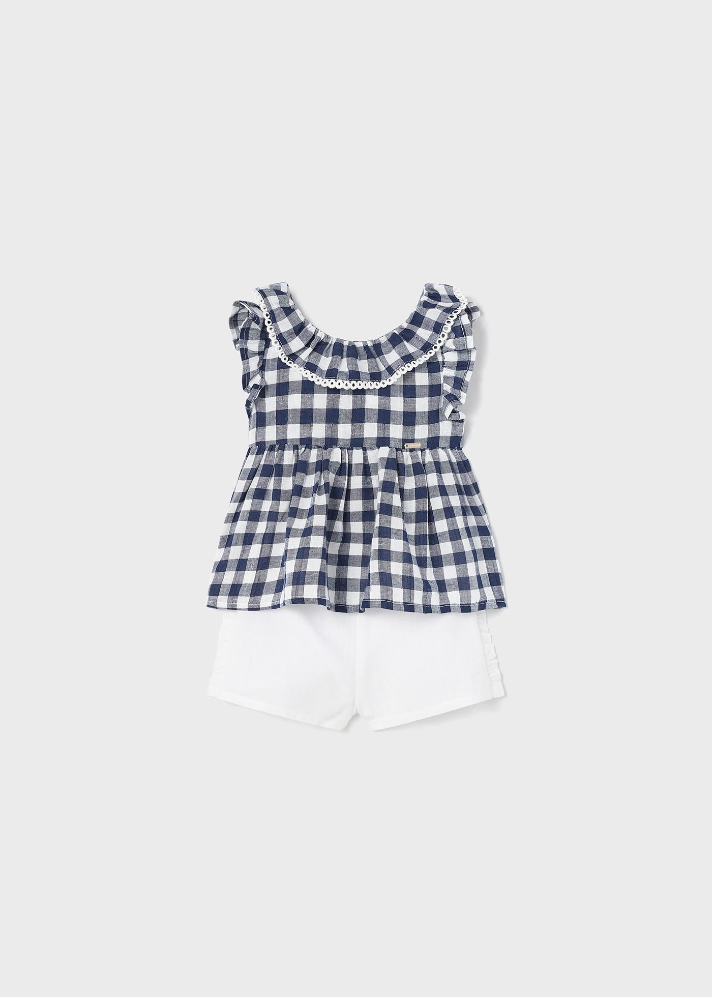 Mayoral kız bebek bluz şort 2 li set 1283
