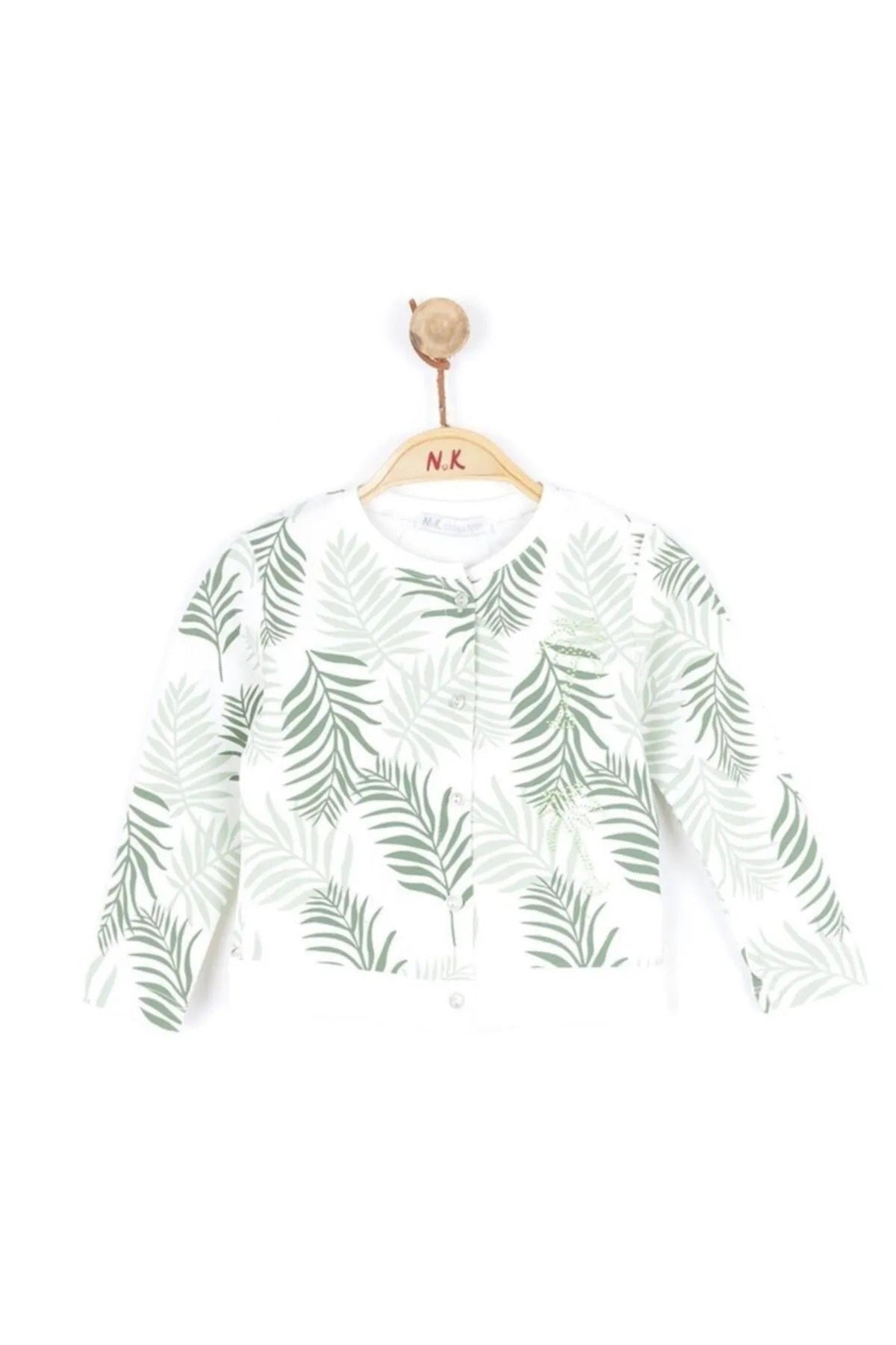 NK Kids kız çocuk baskılı hırka 36221
