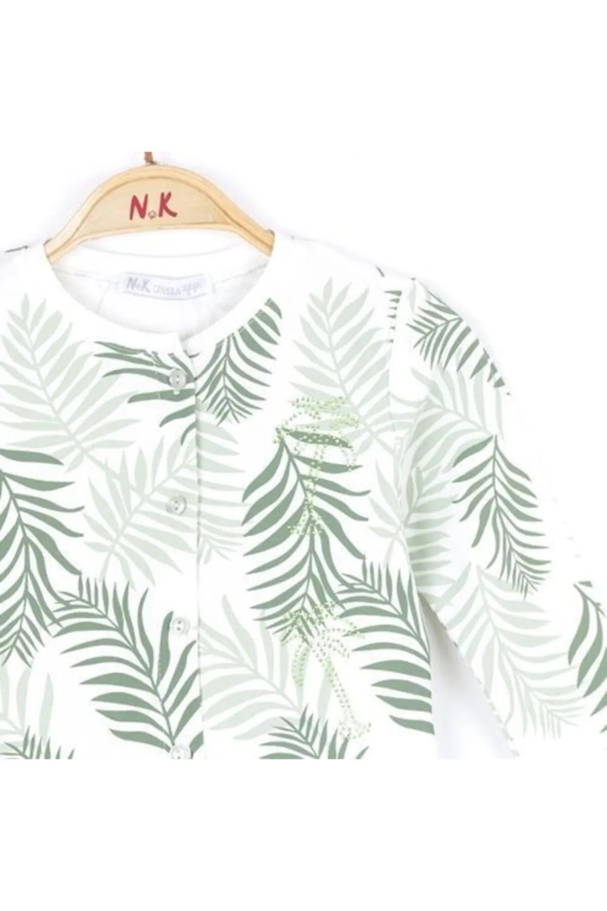 NK Kids kız çocuk baskılı hırka 36221