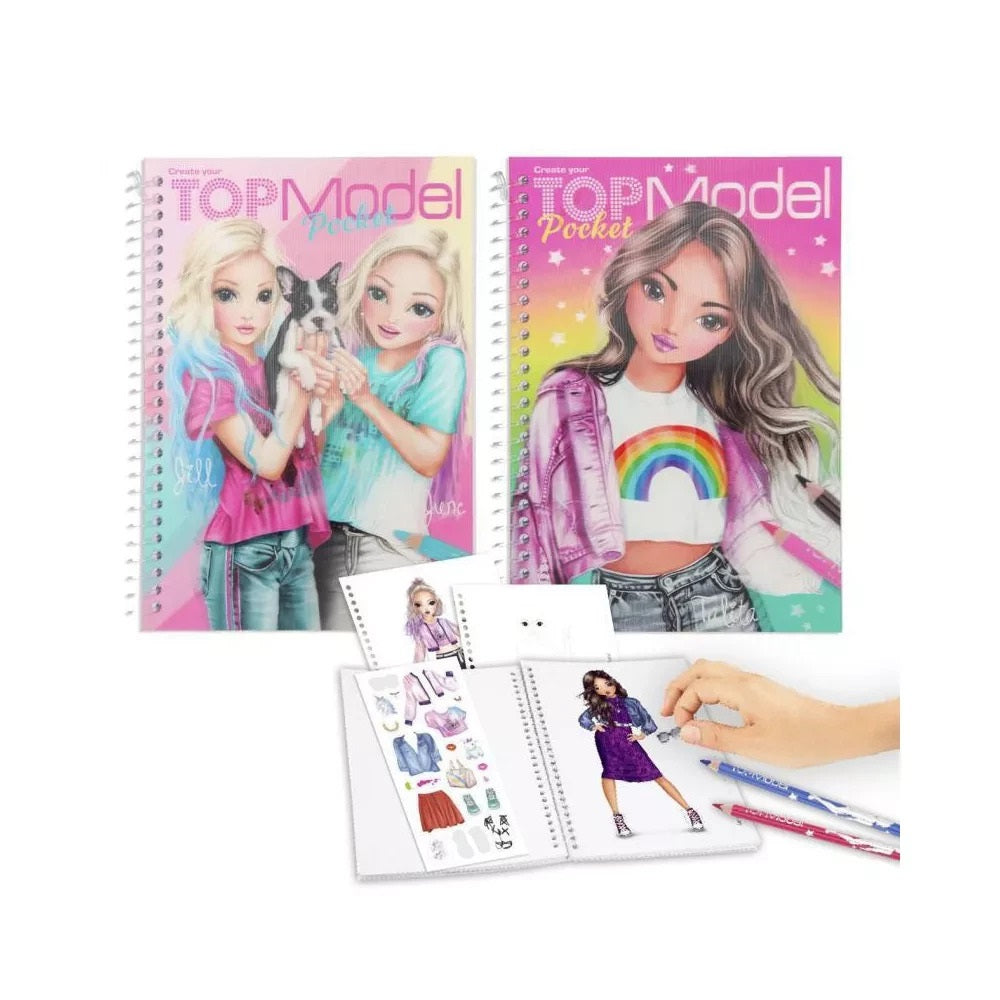 Top Model boyama defteri 47857