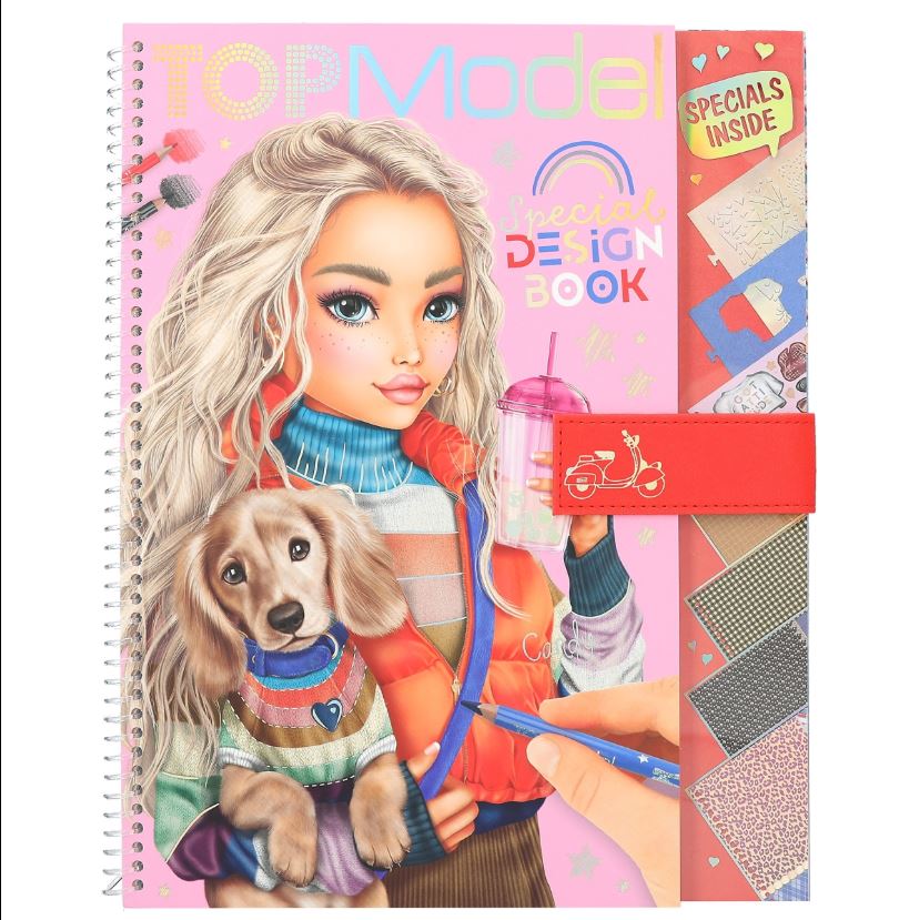 Top Model TOPModel Özel Kumaş Desenli Tasarım Kitabı 412275