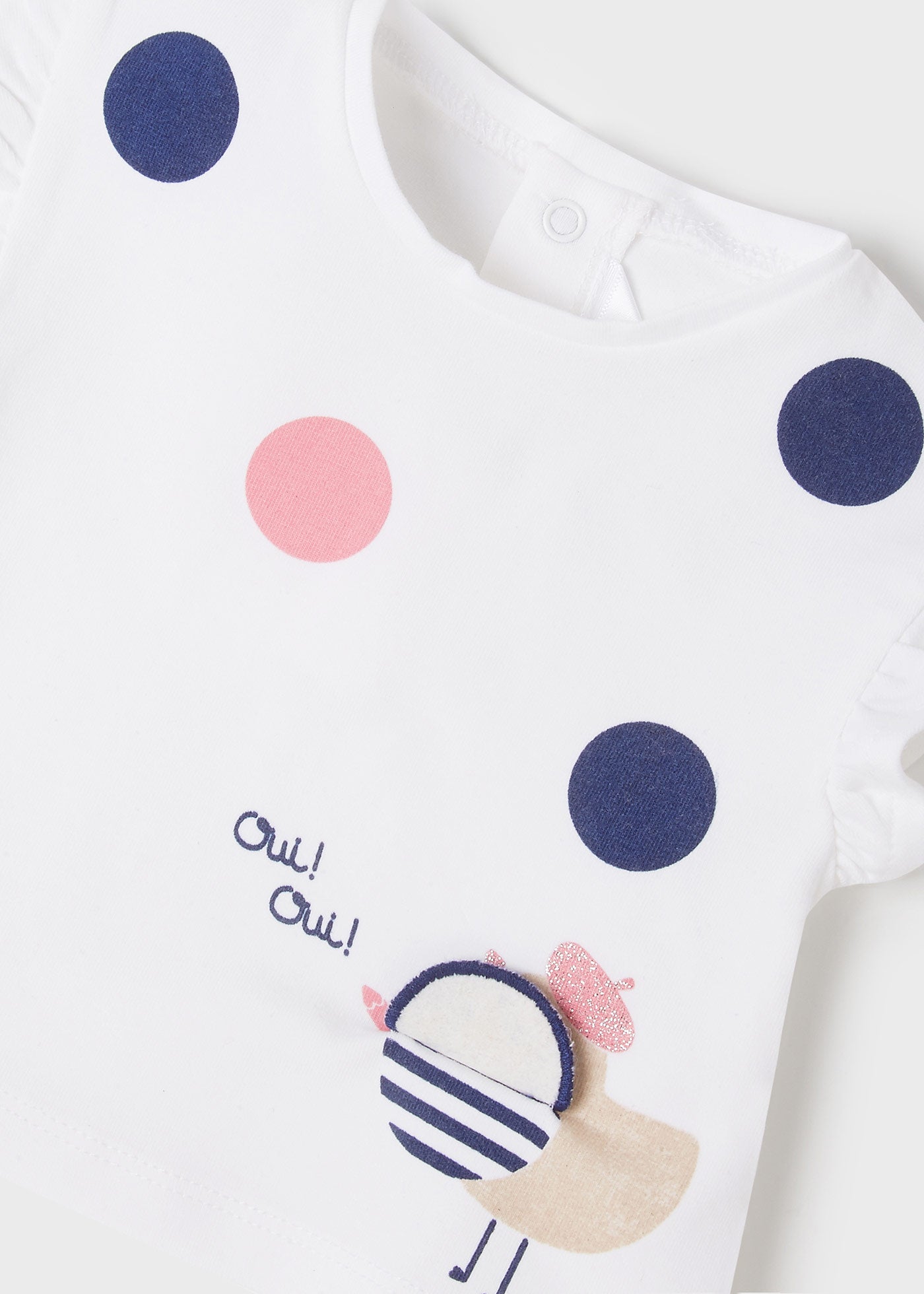 Mayoral kız bebek yazlık 2 li  tişört  set 1001