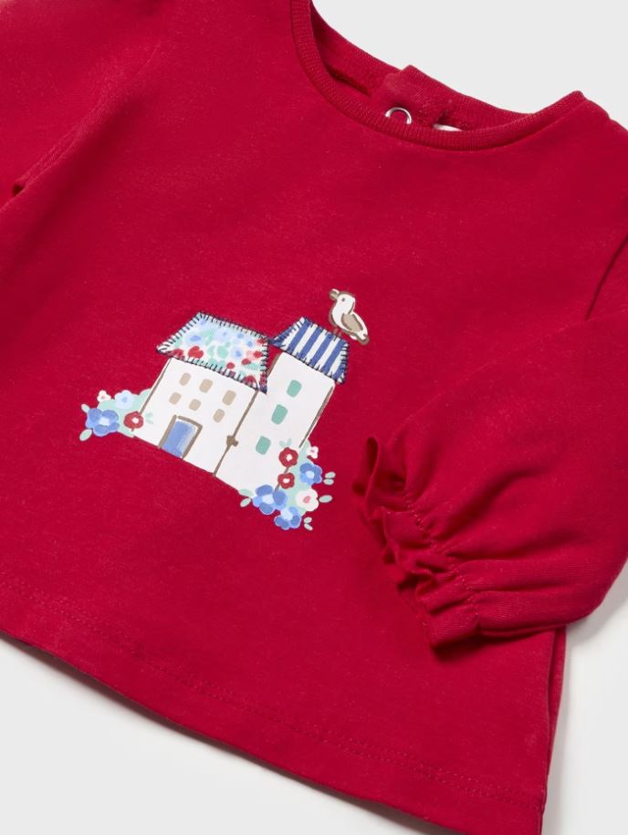 Mayoral Yeni doğan Kız Bebek  2 li tişört 1001