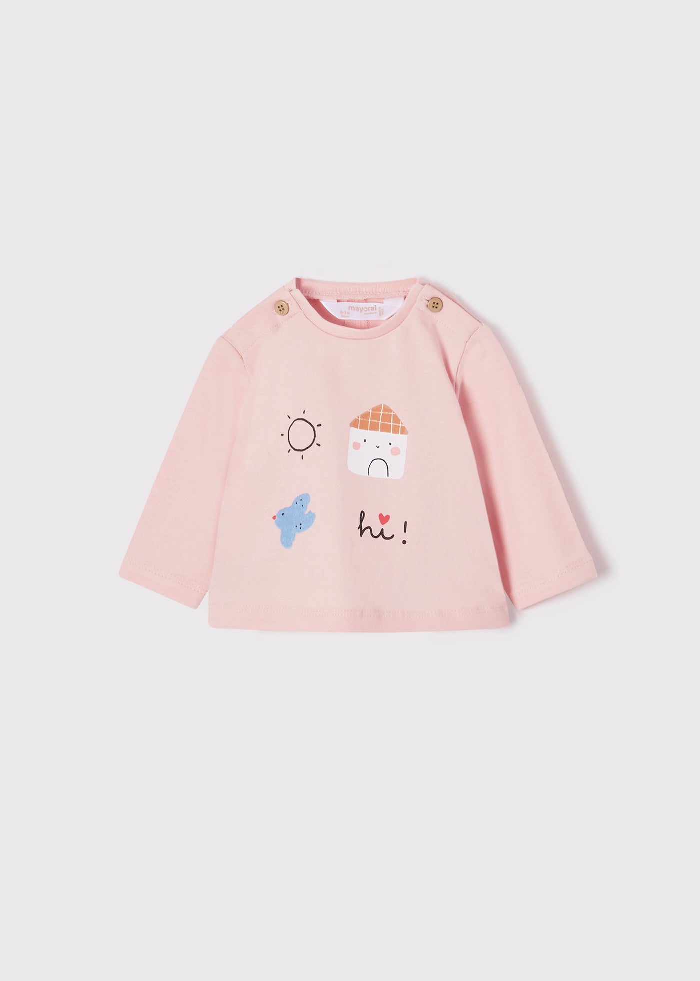 Mayoral kız bebek yazlık 2 li tişört set 1003