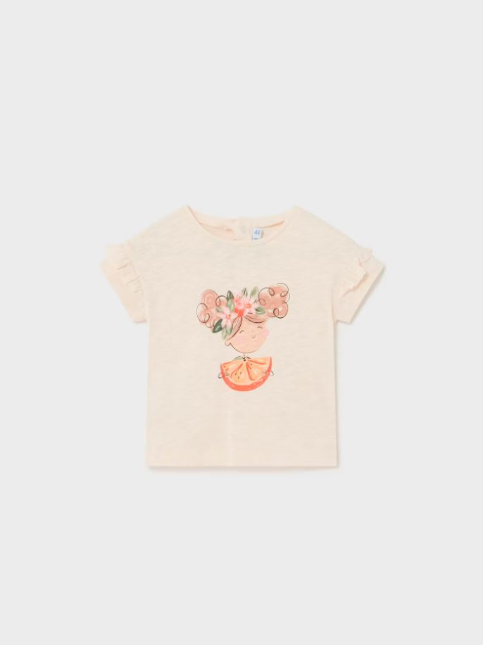 Mayoral kız bebek yazlık 2 li tişört  1008