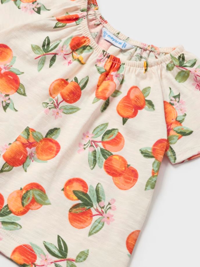 Mayoral kız bebek yazlık 2 li tişört  1008