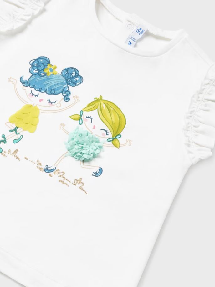 Mayoral kız bebek yazlık  tişört  1010