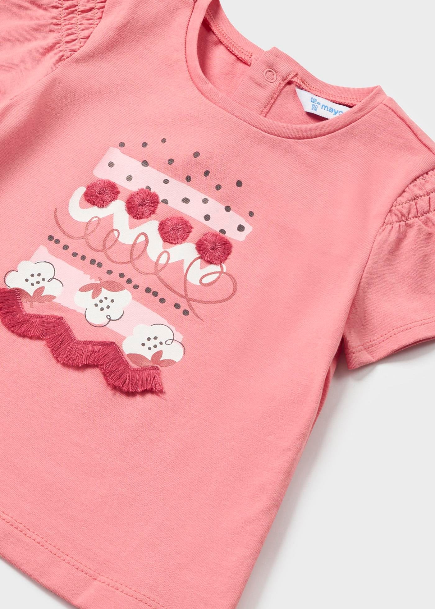 Mayoral kız bebek yazlık  tişört  1011