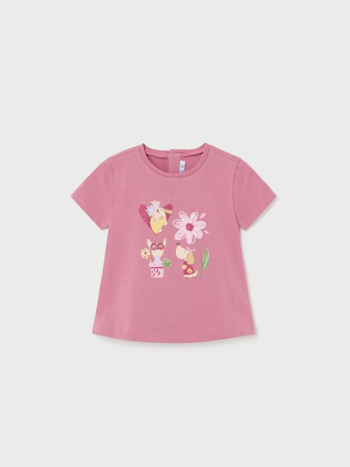 Mayoral kız bebek yazlık  tişört  1014