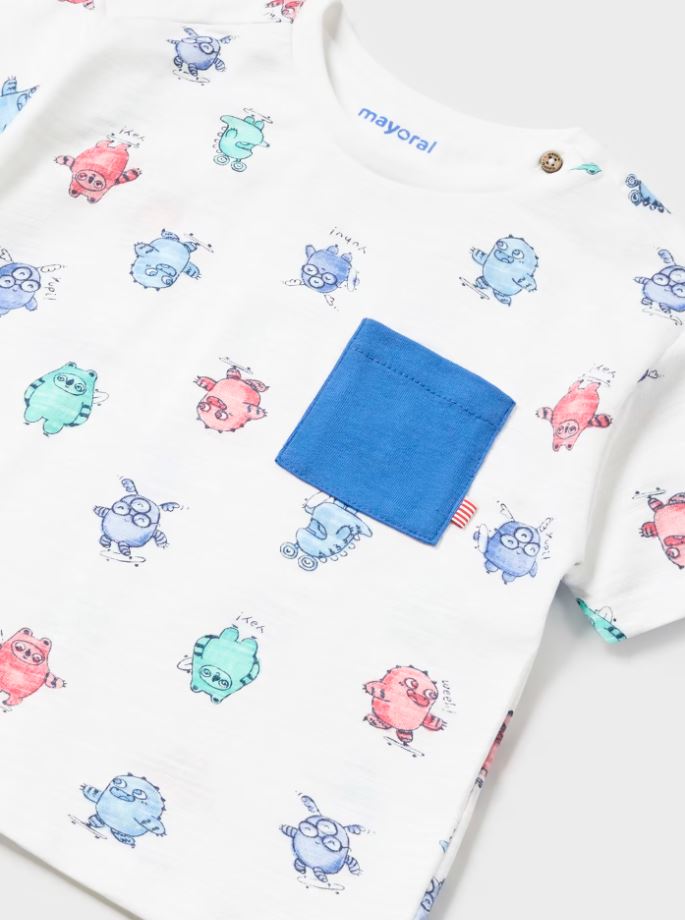 Mayoral erkek bebek yazlık tişört 1029