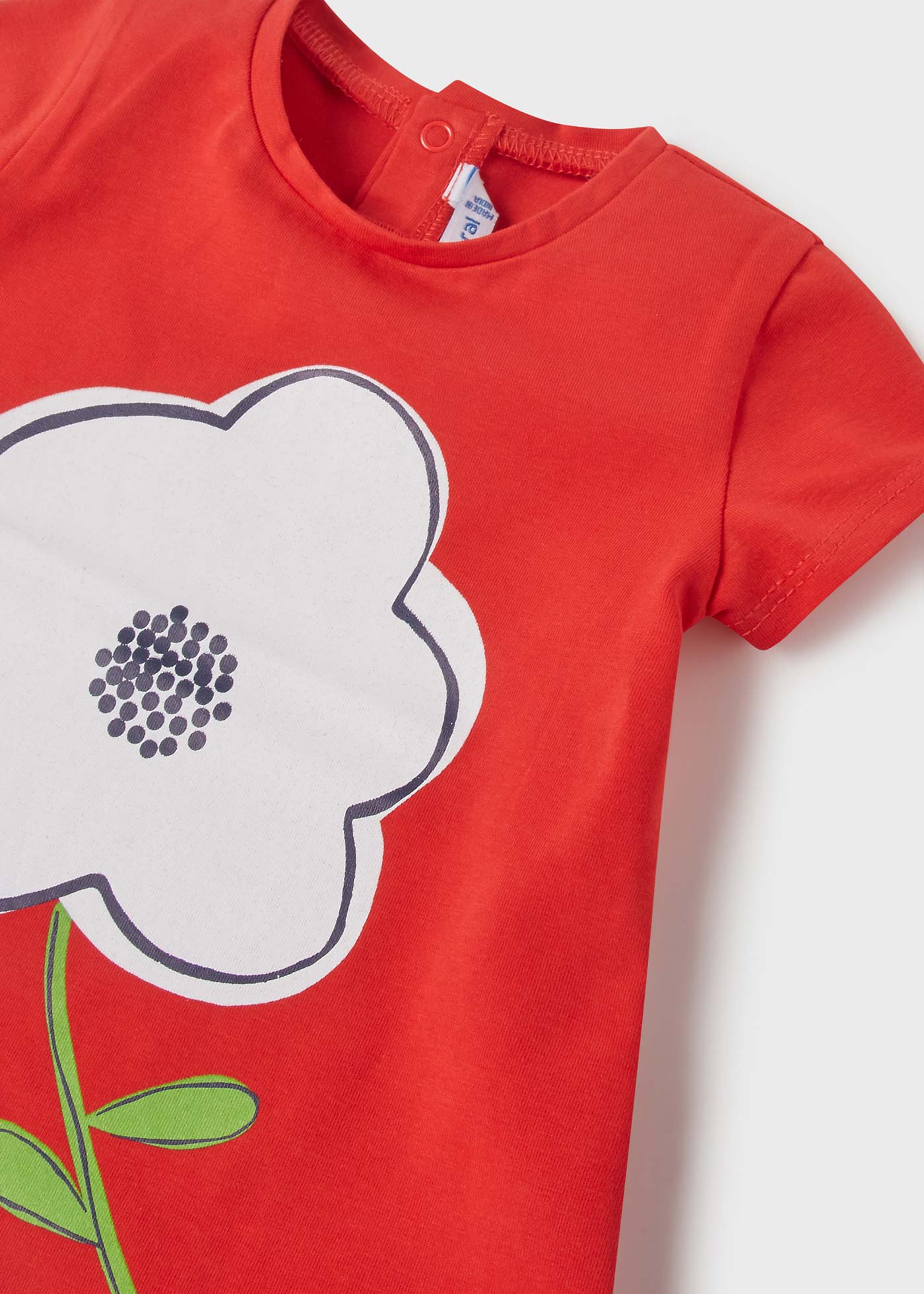 Mayoral kız bebek baskılı tişört 1033