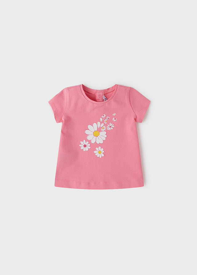 Mayoral kız bebek baskılı tişört 1033