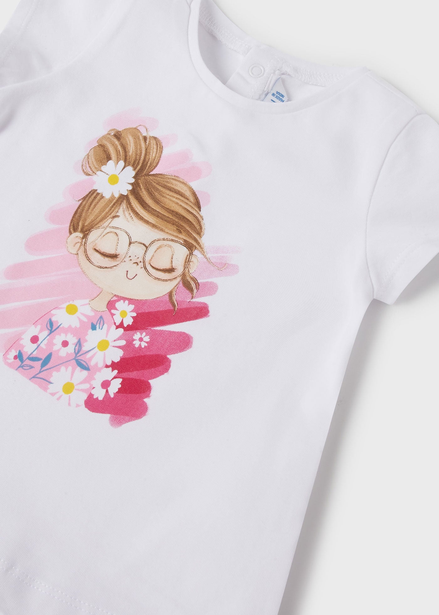 Mayoral kız bebek baskılı tişört 1033
