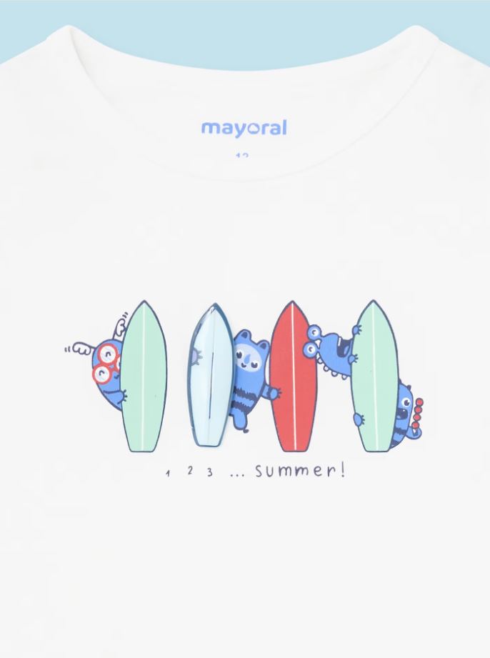 Mayoral erkek bebek yazlık tişört 1036