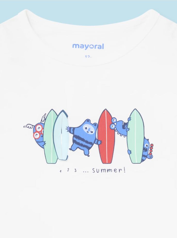 Mayoral erkek bebek yazlık tişört 1036