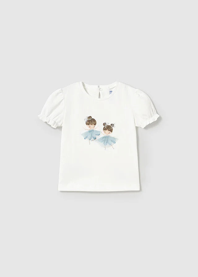 Mayoral kız bebek yazlık tişört 1041