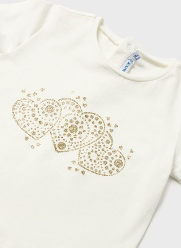 Mayoral kız bebek yazlık tişört 105