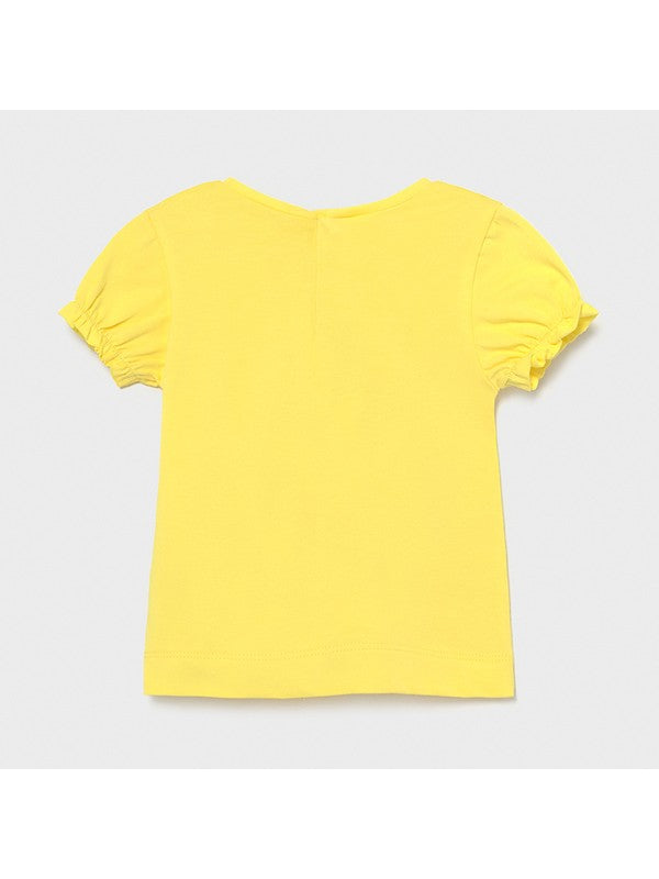 Mayoral kız bebek baskılı tişört