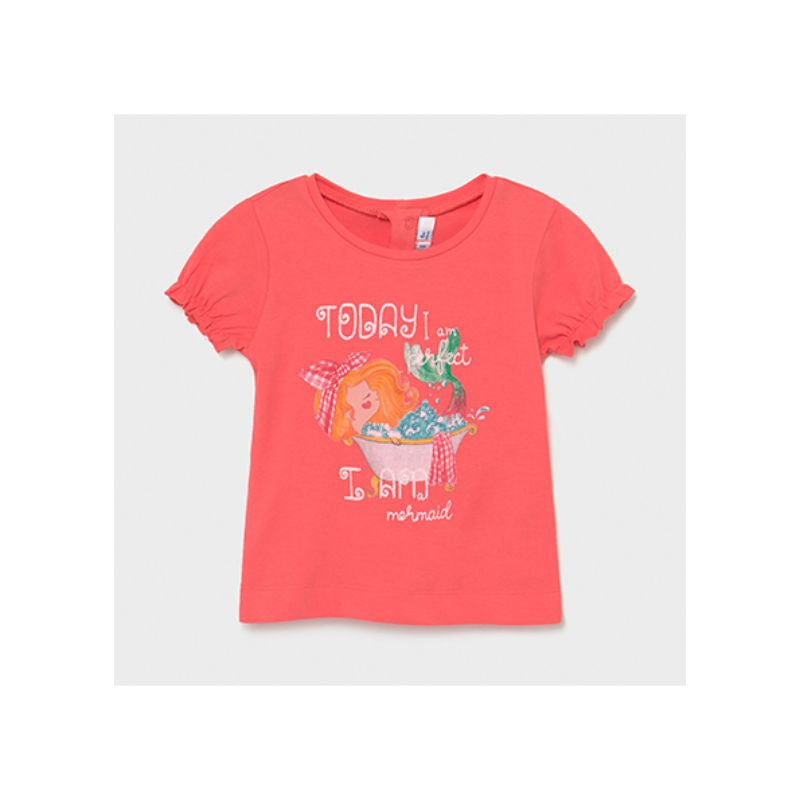 Mayoral kız bebek baskılı tişört