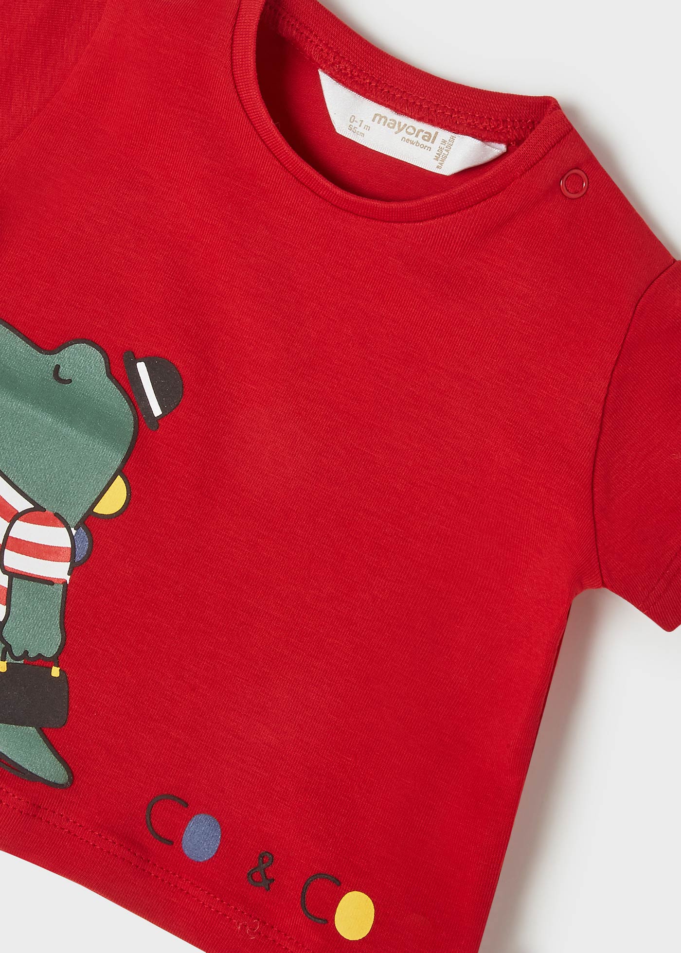 Mayoral erkek bebek yazlık tişört 1094