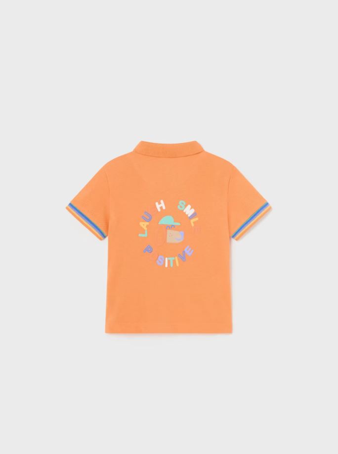 Mayorasl erkek bebek polo yaka tişört  1106