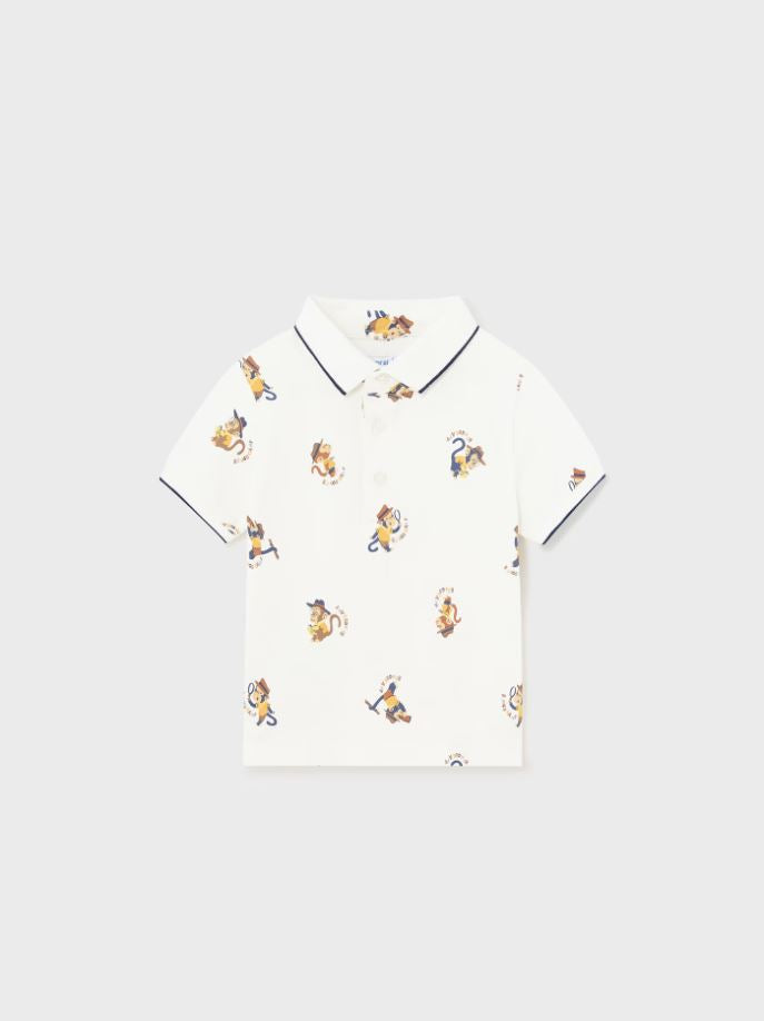 Mayoral erkek bebek polo yaka tişört 1107